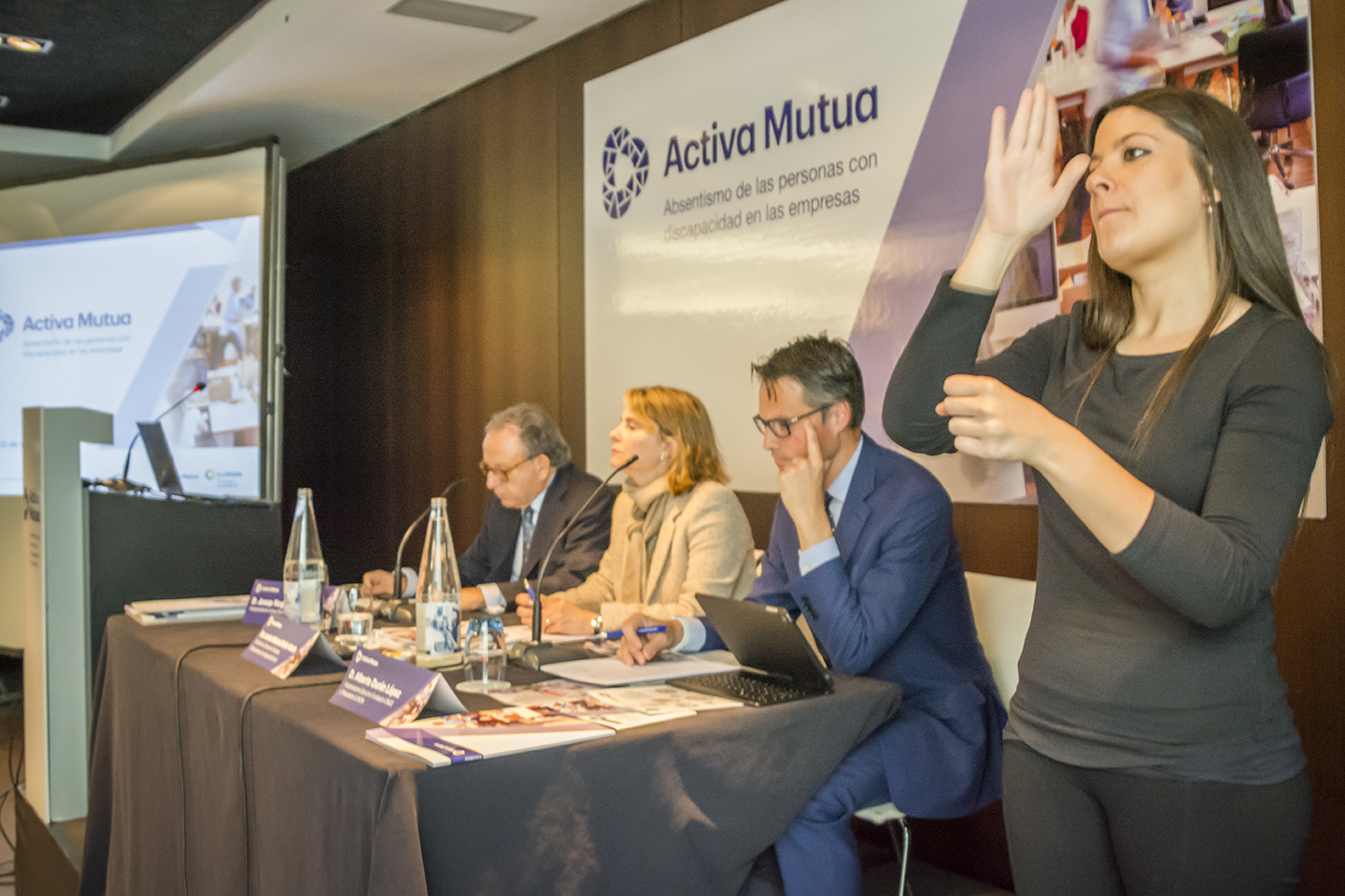 Actos presentación Informe sobre absentismo de las personas con discapacidad en empresas