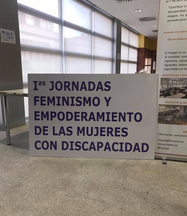 Jornada Feminismo y empoderamiento de las mujeres con discapacidad
